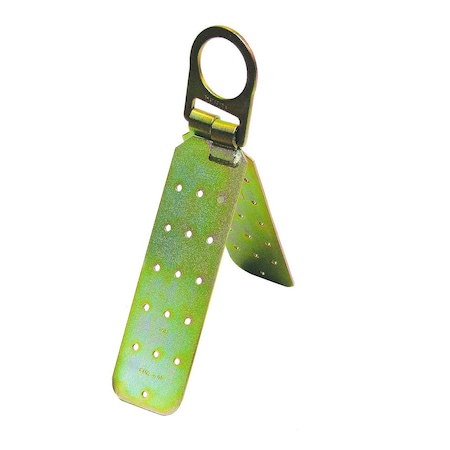 Super Anchor Safety Hinge Roof Anchor 11ga Zinc Plated w/ 36pc Duplex Nails. Retail Package 3006